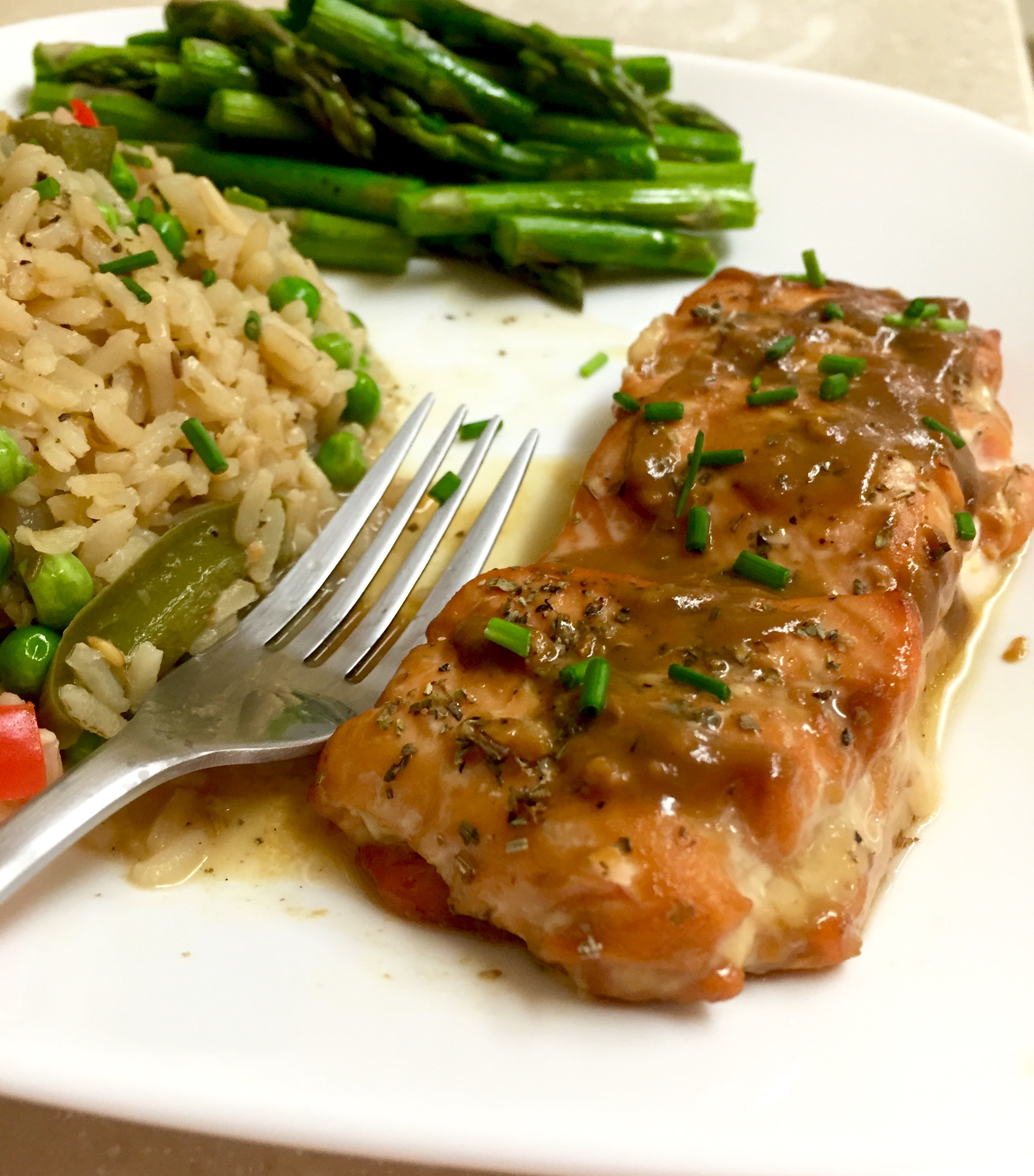 Balsamic Maple Dijon Salmon